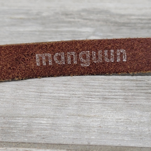 MANGUUN Soft Leather Slim Belt - Picture 9 of 12